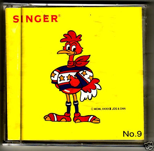 Singer XL 1000 Embroidery Card 9, Zoo Leaguecartoo​n