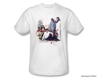 Vampire Diaries 3+1 Officially Licensed Adult Shirt S 3XL