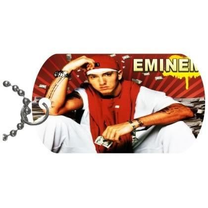 New Eminem Pet Dog Tag Necklace Pendant w/Chain