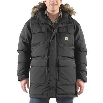 Carhartt Mens Down Kalkaska Snorkel Parka   Limited Edition QUANTI 