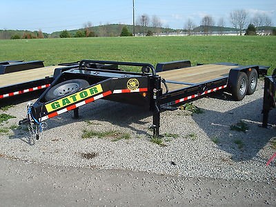 2012 GATOR MADE 20FT TILT, CAR HAULER,EQUIPME​NT,FLAT BED, SKIDSTEER 