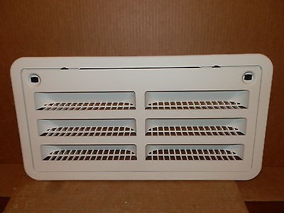 RV 20 POLAR WHITE DOMETIC FRIDGE VENT ( NEW )