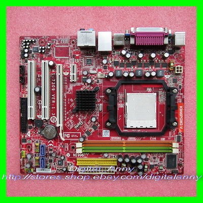 100% tested MSI MS 7309 K9N6PGM2 V Motherboard NVIDIA MCP61 Socket AM2 