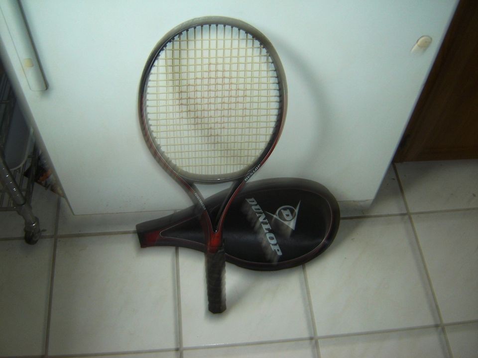 Vtg DUNLOP POWERMASTER POWER MASTER MIDSIZE GRAPHITE Racquet Racket 4 