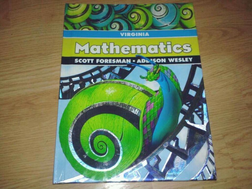 used Virginia Mathematics textbook by Scott Foresman & Wesley 5th 