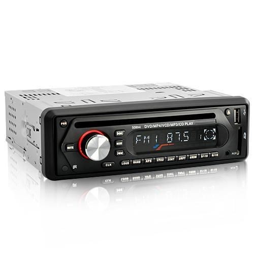 DIN Car Audio Entertainment System (CD/DVD/VCD/SD​/USB/AUX IN, 50W 