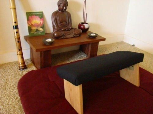 ZEN MEDITATION BENCH SEIZA BENCH MEDITATION CUSHION