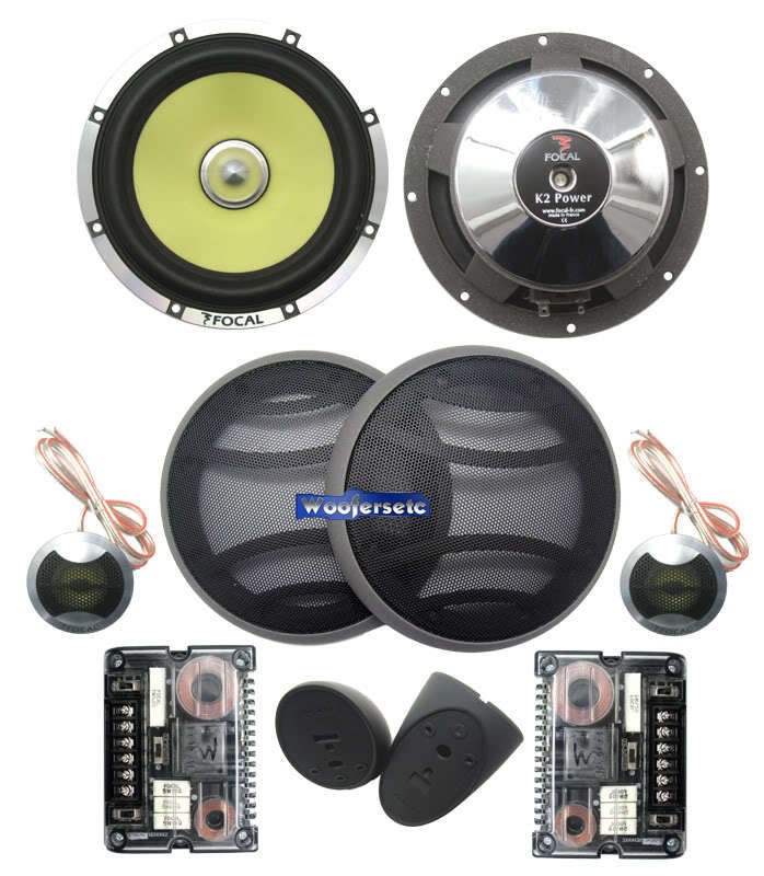 165KRX2 FOCAL NEW 6.5 KRX2 COMPONENT SPEAKERS K2 POWER