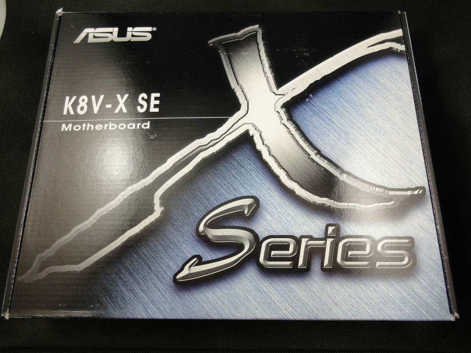 New ASUS K8V X SE VIA K8T800 DDR AGP AMD Socket 754 motherboard