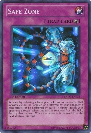 YUGIOH SAFE ZONE SUPER RARE EXVC EN078 UNLIMITED