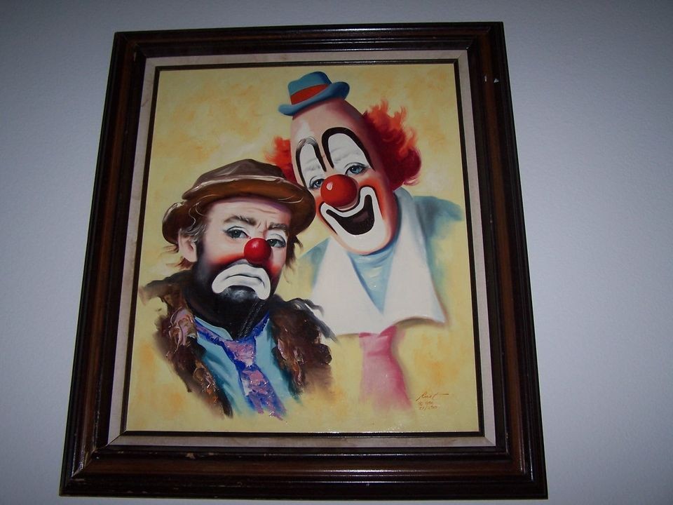 emmett kelly paintings in Art