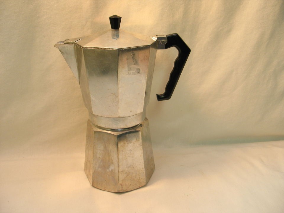 VINTAGE MORENITA ESPRESSO COFFEE MAKER MADE IN ITALY 4 CUPS on PopScreen
