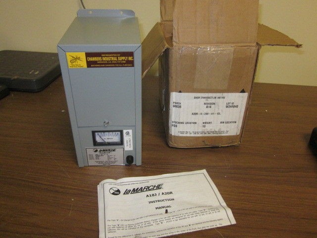 LAMARCH A20R 24V BATTERY CHARGER A20R 4 24V A1 ​12L NEW