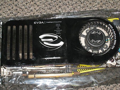 EVGA E GEFORCE 8800GT 320MB PCI E PART NO320 P2 N811​ BR