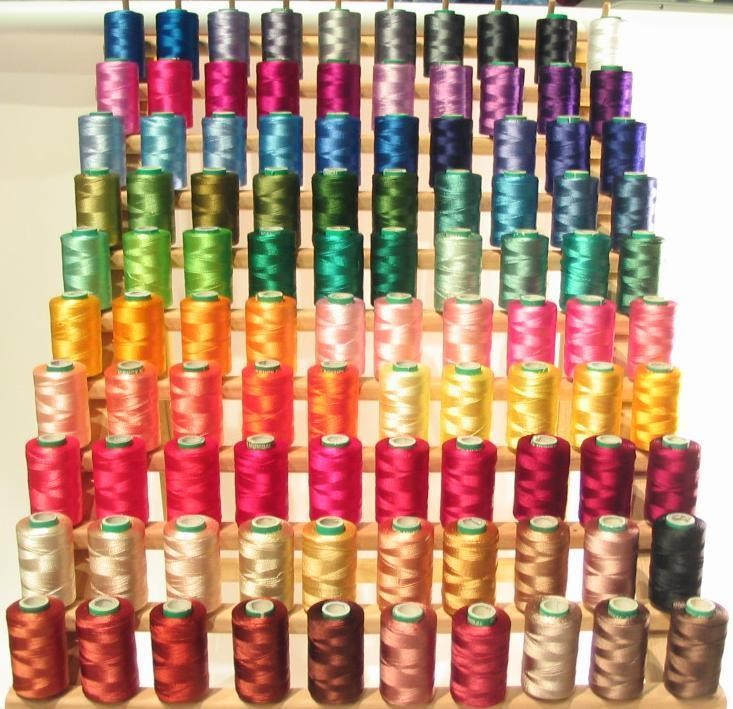 machine embroidery thread in Machine Bobbins & Thread