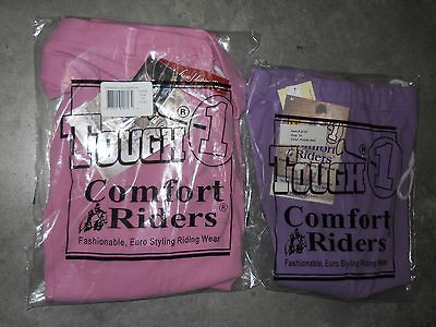 Childs Pull on Jodphur Breeches w/Clarino KneePurple.​Sz14NEW 