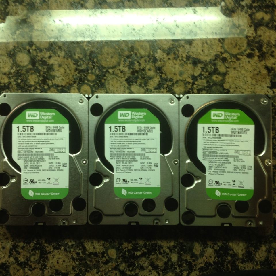 western digital 1.5 tb in Hard Drives (HDD, SSD & NAS)