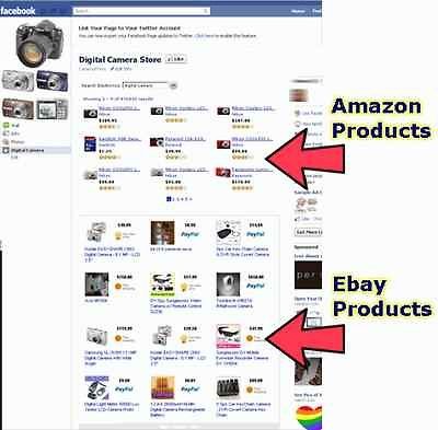 Instant Facebook page   Store Builder Make Money From Home 