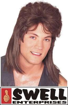 Wig   Mullet Brown   Adult   Billy Ray Cyrus   Redneck