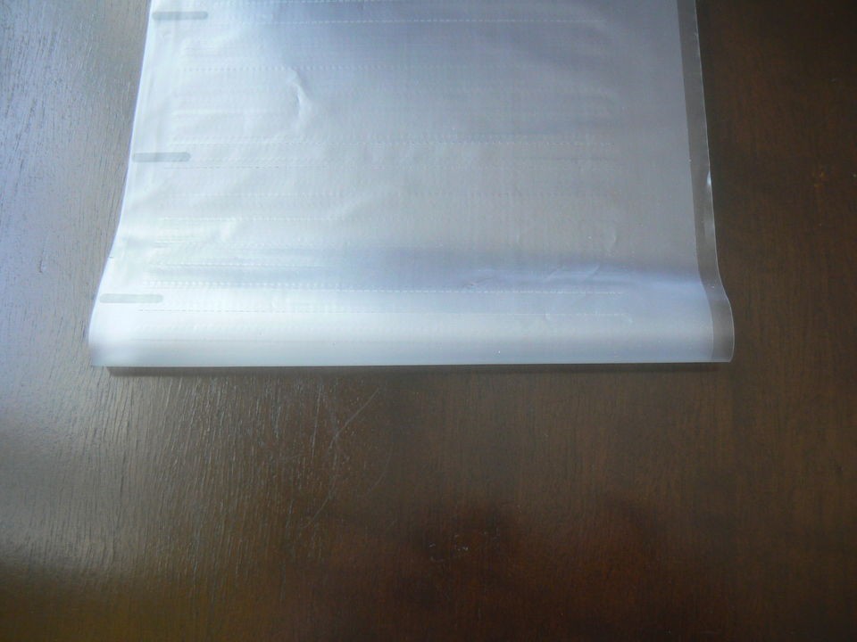 400 x 35mm polythene negative storage pockets sleeves holders