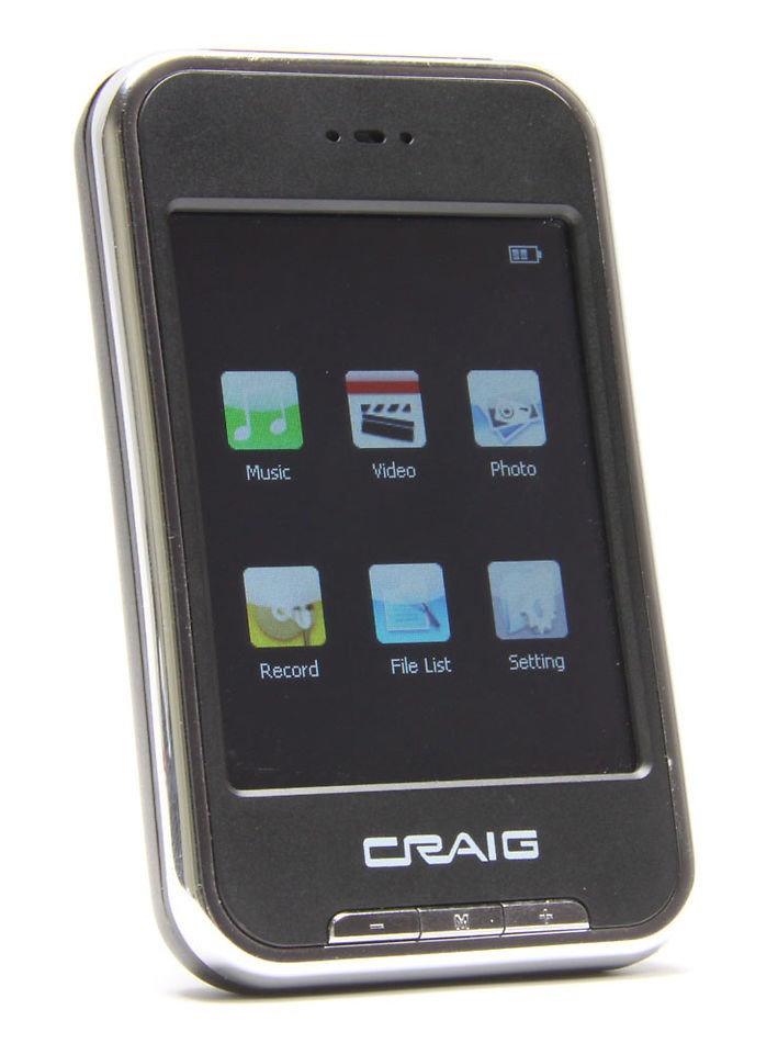 craig 4gb  player in iPods &  Players