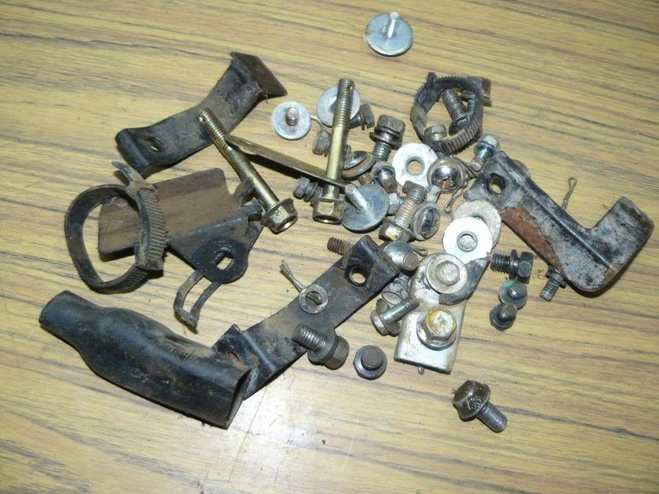 1986 SUZUKI LT50 LT 50 FRAME HARDWARE PARTS