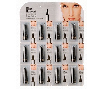 Kajal Black Kohl Eyeliner By Blue Heaven Classic X 6 Sticks