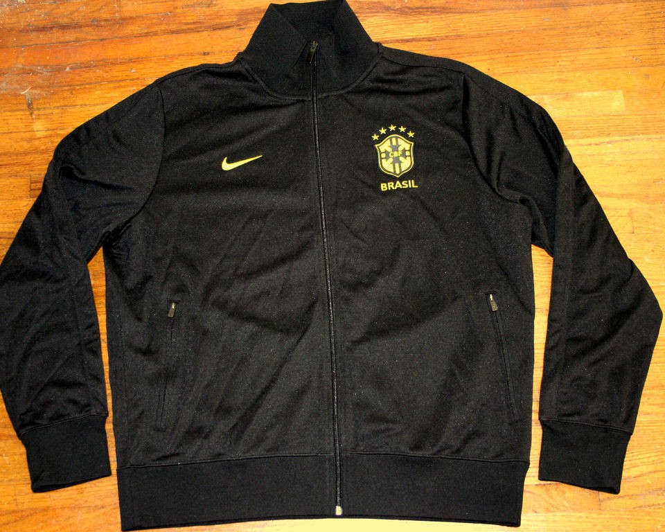   CBF N98 TRACK JACKET MENS XL 2XL 3XL NEW SOCCER BLACK FULL ZIP FIFA