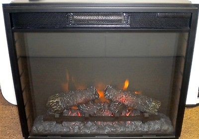   Flame/Twin Star 23 Electric Fireplace Insert   Model 23EF022GRA