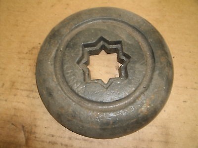 Farm Disc / Disk Part  Cast End Cap For King Cutter, WAC & Orhers