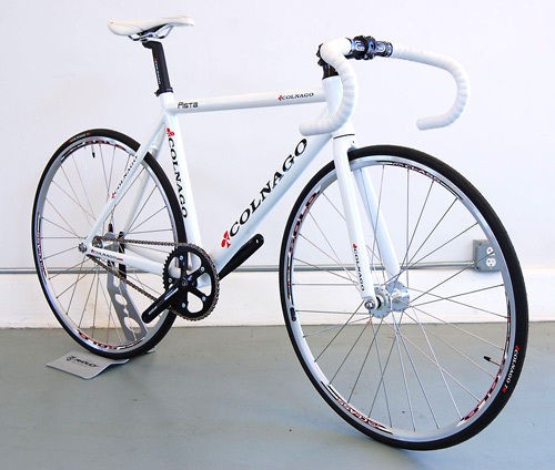 COLNAGO PISTA TRACK/FIXED GEAR BIKE  WHITE 50 CM