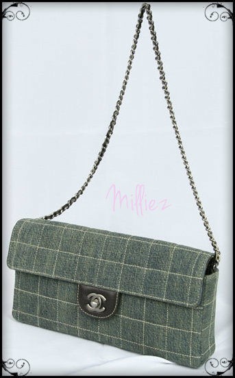 chanel denim bag in Handbags & Purses