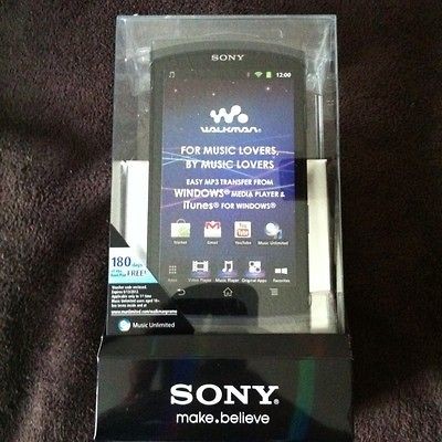 Sony Walkman NWZ Z1040 (8 GB) Digital Media Player W/Android OS New In 