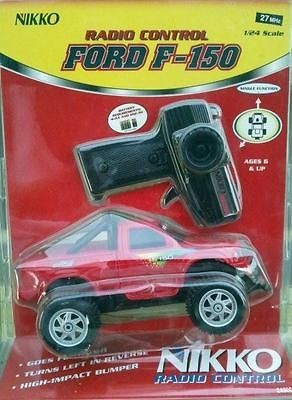 NEW Nikko RC Radio Control Red Ford F 150 4x4 Off Road Truck wHigh 