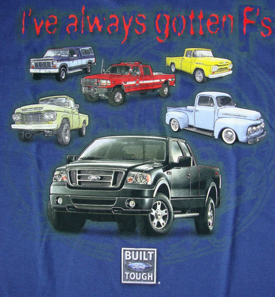 Mens Ford Pick Up Truck T shirt size small S medium M large L