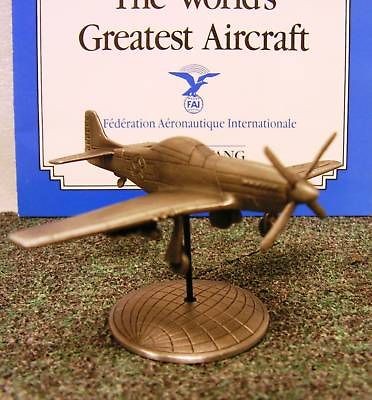 P51 MUNSTANG HARRIER by FRANKLIN MINT PEWTER MWB