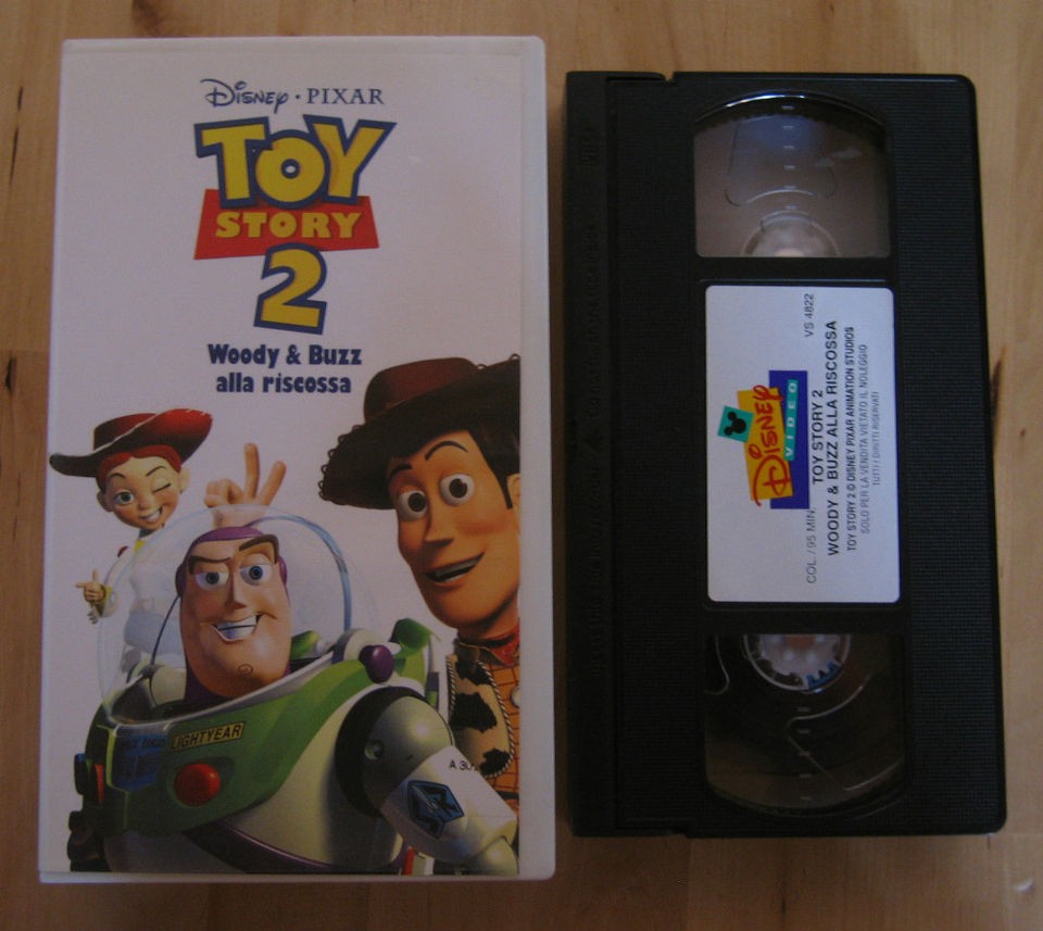 Toy Story 2 Vhs Italian Language Disney Pixar Cartoon Cartone Animato On Popscreen