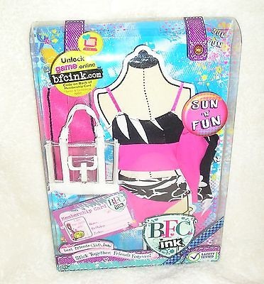 BFC ink Sun n Fun outfit for doll 18 tall. New