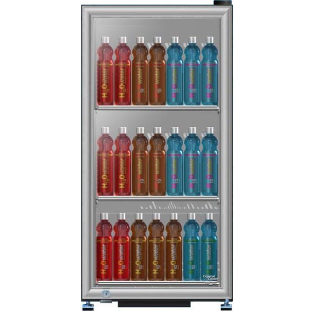    In Glass Door Display Cooler, Commercial Soda Beverage Center Fridge