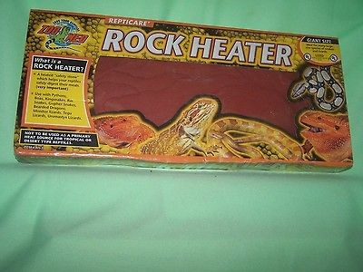 Reptile Rock Heater Zoo Med Repticare Iguanas Chameleons Lizards 