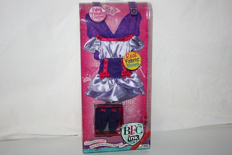 BEST FRIENDS CLUB, BFC INK (B.F.C. INK.) FAIRY PRINCESS COSTUME; NEW