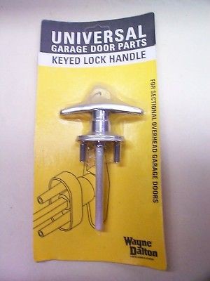 Wayne Dalton Garage Door Universal KEYED Locking T Handle BRAND NEW