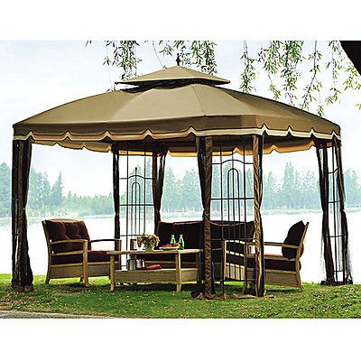 Biglots Bay Window Gazebo Replacement Canopy