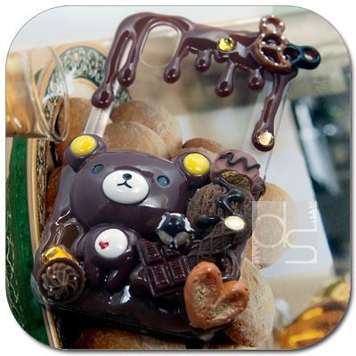 Rilakkuma Deco Hard Skin Back Case LG Optimus Black P970 Sprint LG 