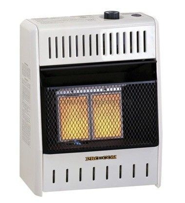   PLAQUE LP VENT FREE GAS WALL HEATER W/ AUTO THERMOSTAT 10K BTU