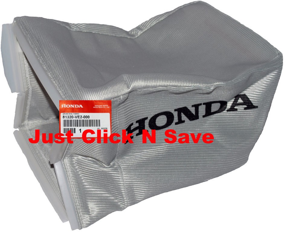 GENUINE OEM Honda Harmony HRM215 Lawn Mower FABRIC GRASS CATCHER BAG 