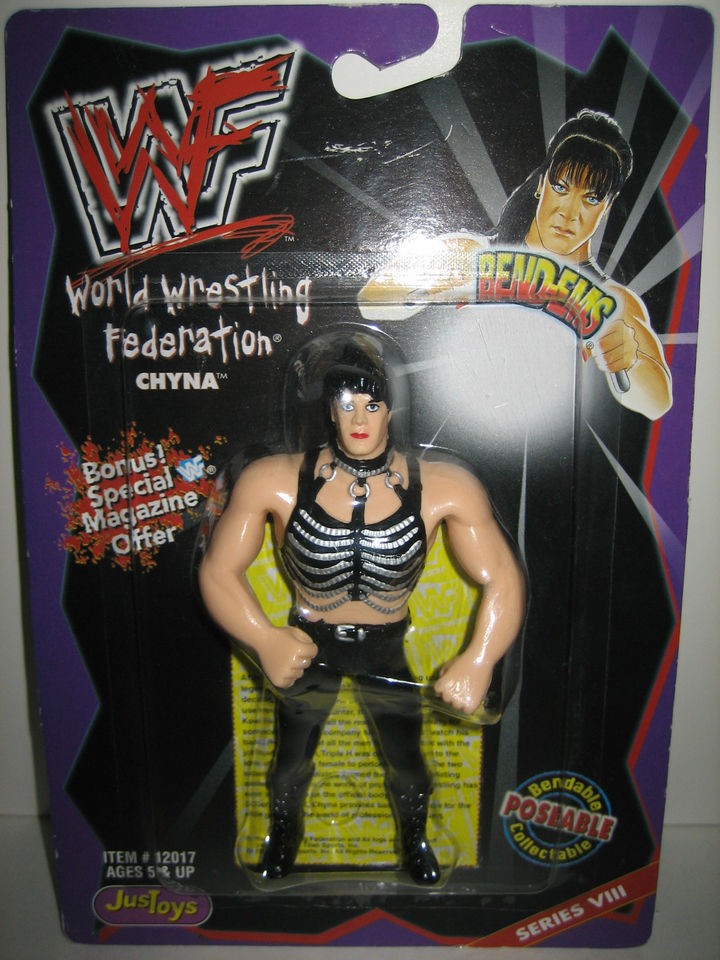   Chyna wrestling figure Bend ems Just toys lot of1 ljn bendy DIVA girl