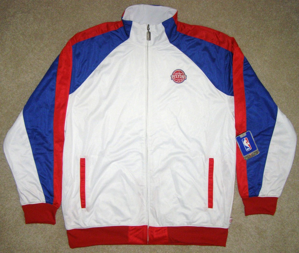 NBA Detroit Pistons Unk Reversible Warm Up Shooting Track Jacket