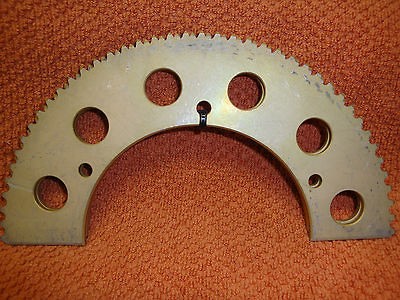 Aluminum Go Kart Rear Split Sprocket for 219 chain 78 Tooth   SALE