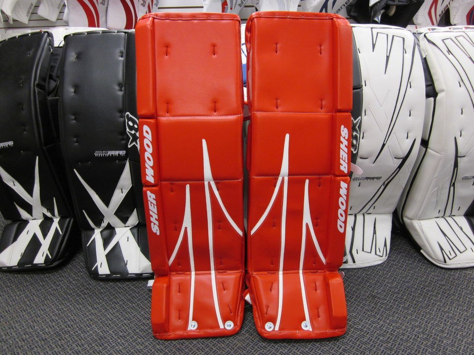 BRAND NEW Pro Return 34+3 Sherwood T100 PL33 Pro Goalie Pads LABONTE